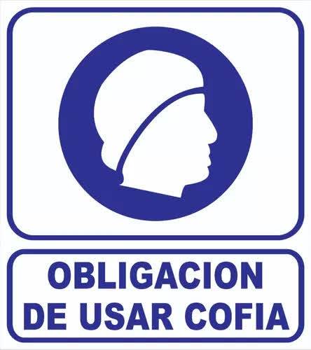 cartel-obligacion-de-usar-cofia-cart166