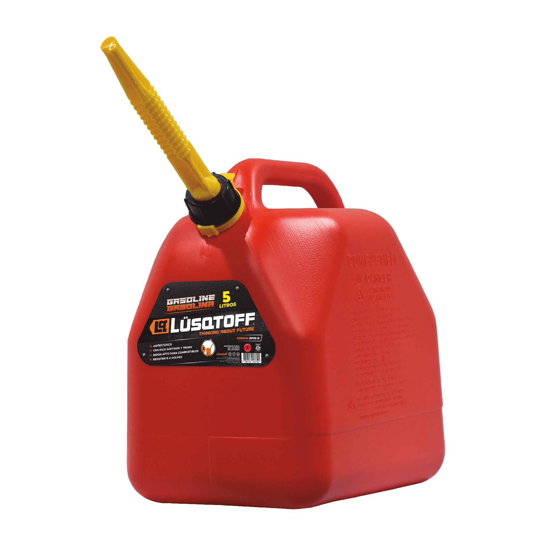 bidon-naranja-5lts-lusqpb05-n